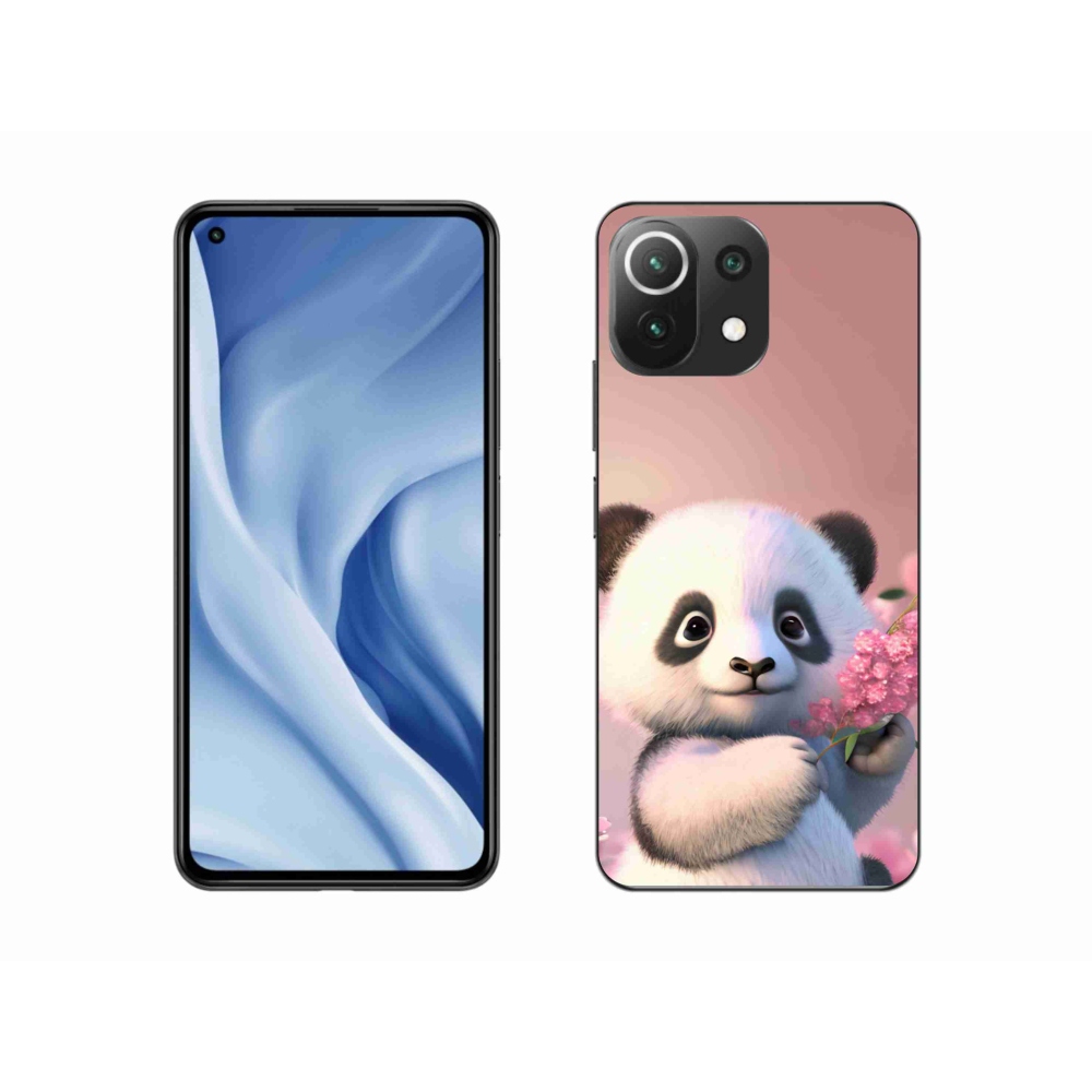 Gelový kryt mmCase na Xiaomi 11 Lite 5G NE - roztomilá panda
