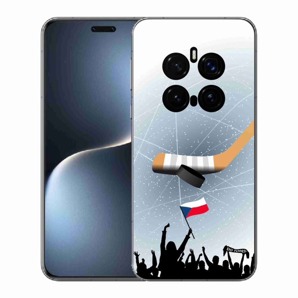 Gelový kryt mmCase na Honor Magic 7 Pro 5G - fanoušci hokeje