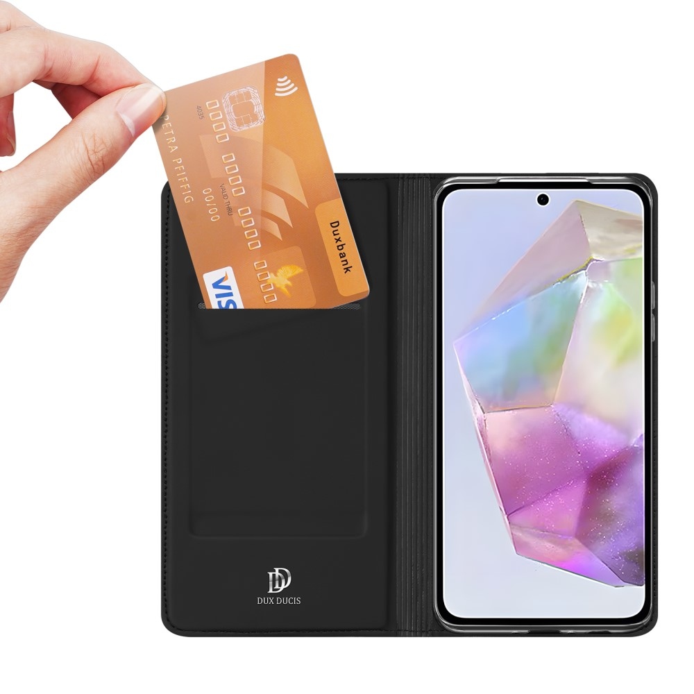 DUX knížkové pouzdro na Samsung Galaxy A36 5G/A56 5G - černé