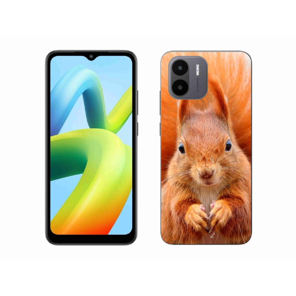 Gelový kryt mmCase na Xiaomi Redmi A1/Redmi A2 - veverka