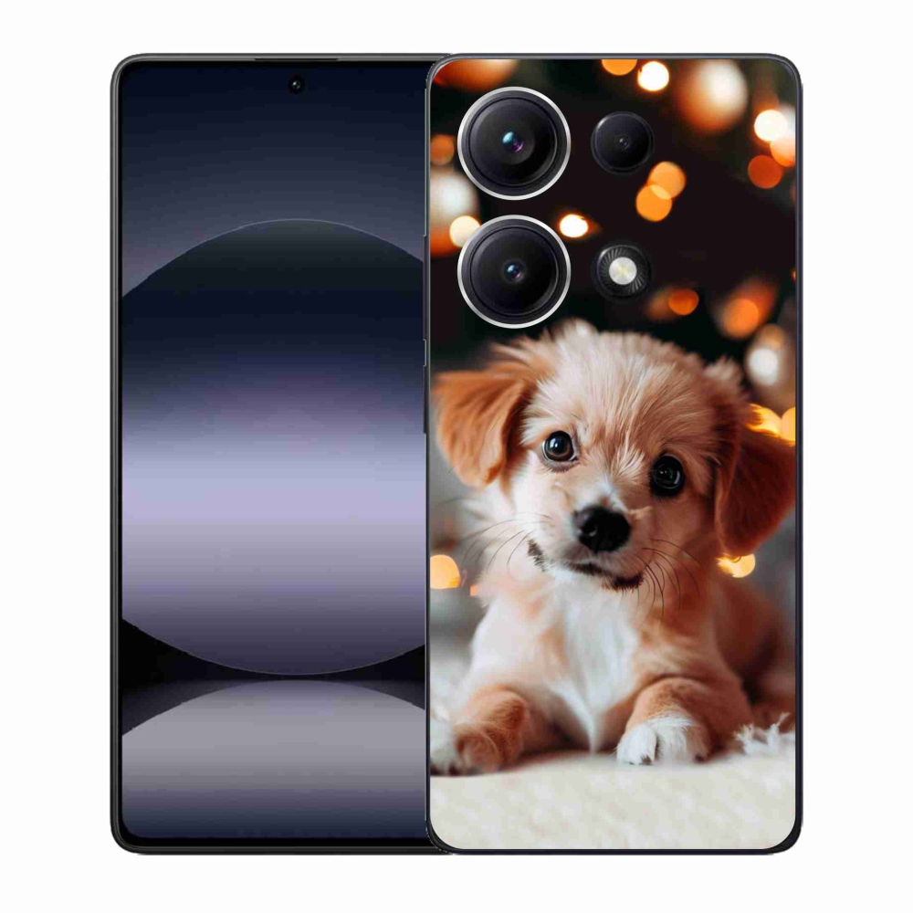 Gelový kryt mmCase na Xiaomi Redmi Note 14S - štěňátko