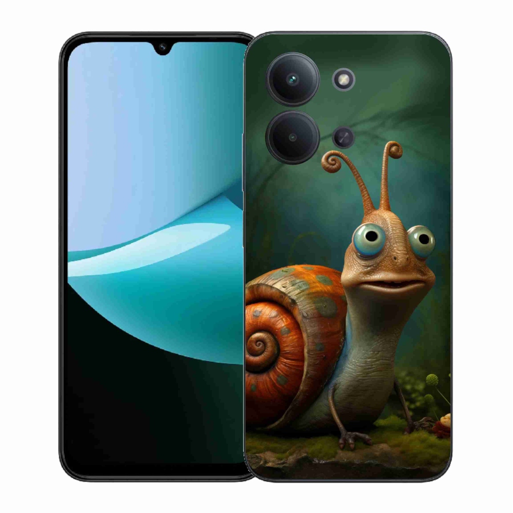 Gelový kryt mmCase na Xiaomi Redmi 15C 4G (171mm)/Poco C85 4G (171mm) - šnek