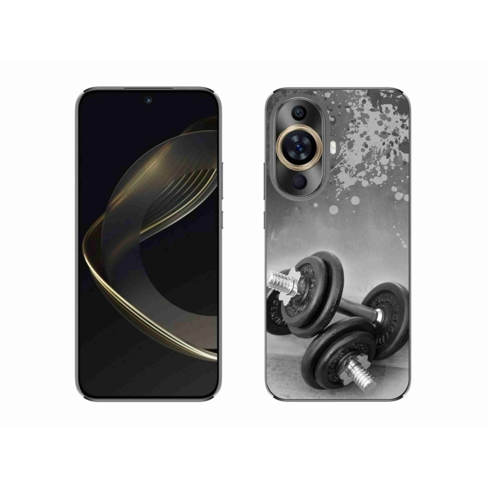 Gelový kryt mmCase na Huawei Nova 11 - činky 1