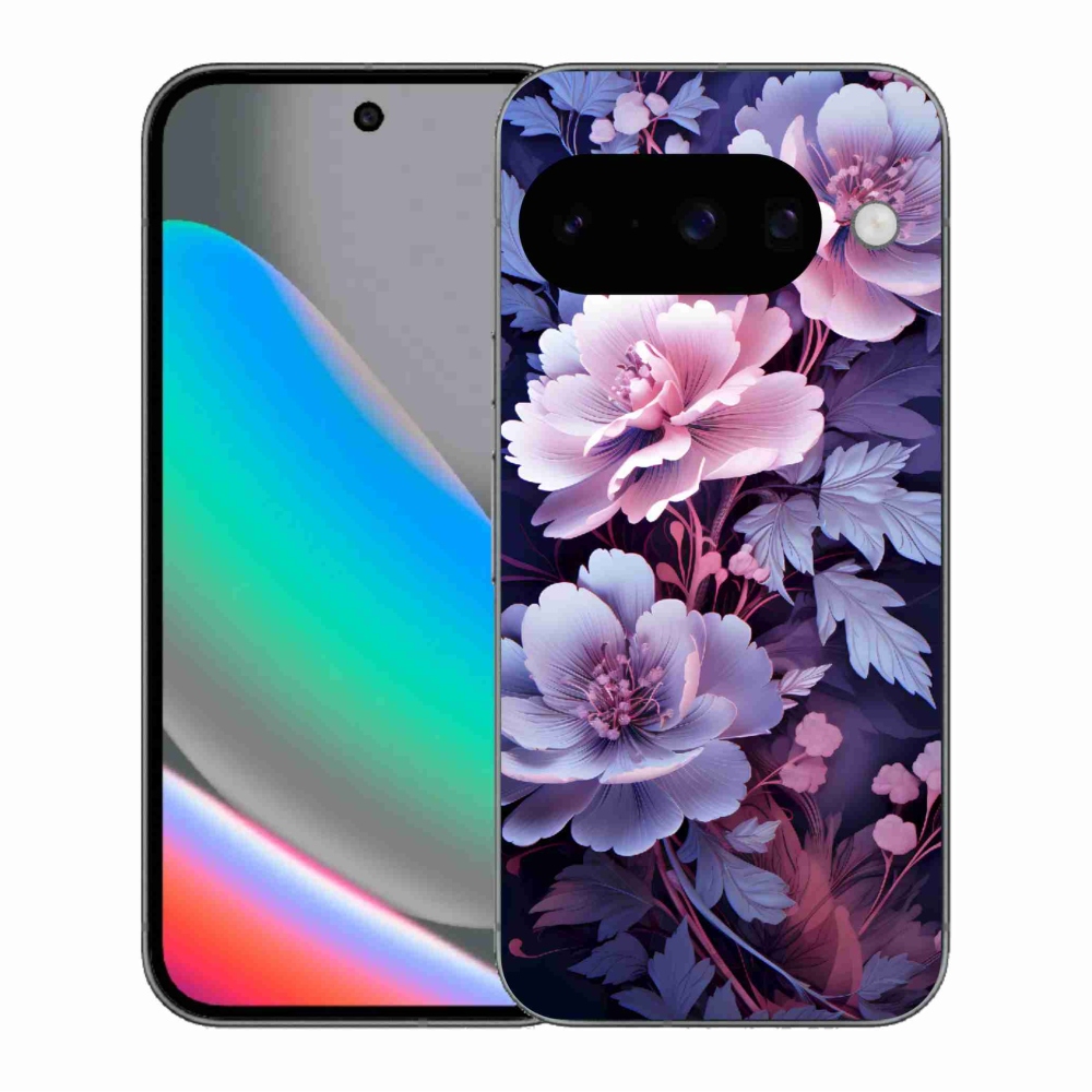 Gelový kryt mmCase na Google Pixel 10 - květiny 11