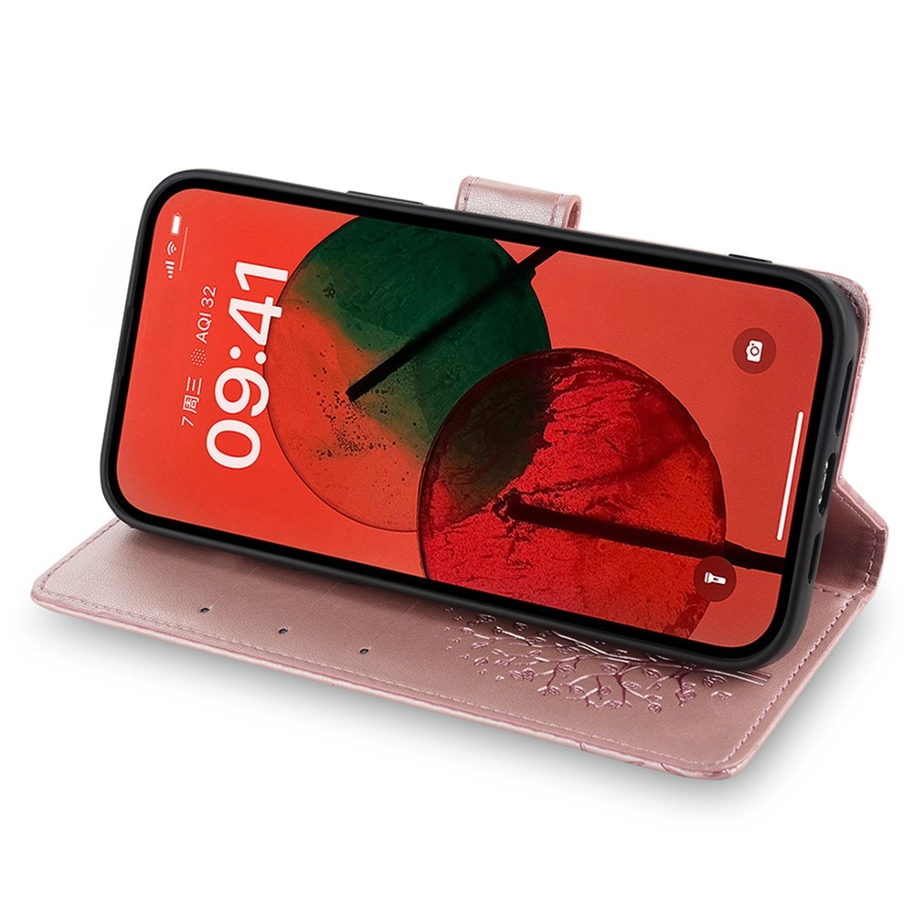 Tree knížkové pouzdro na Huawei Pura 70 - růžovozlaté