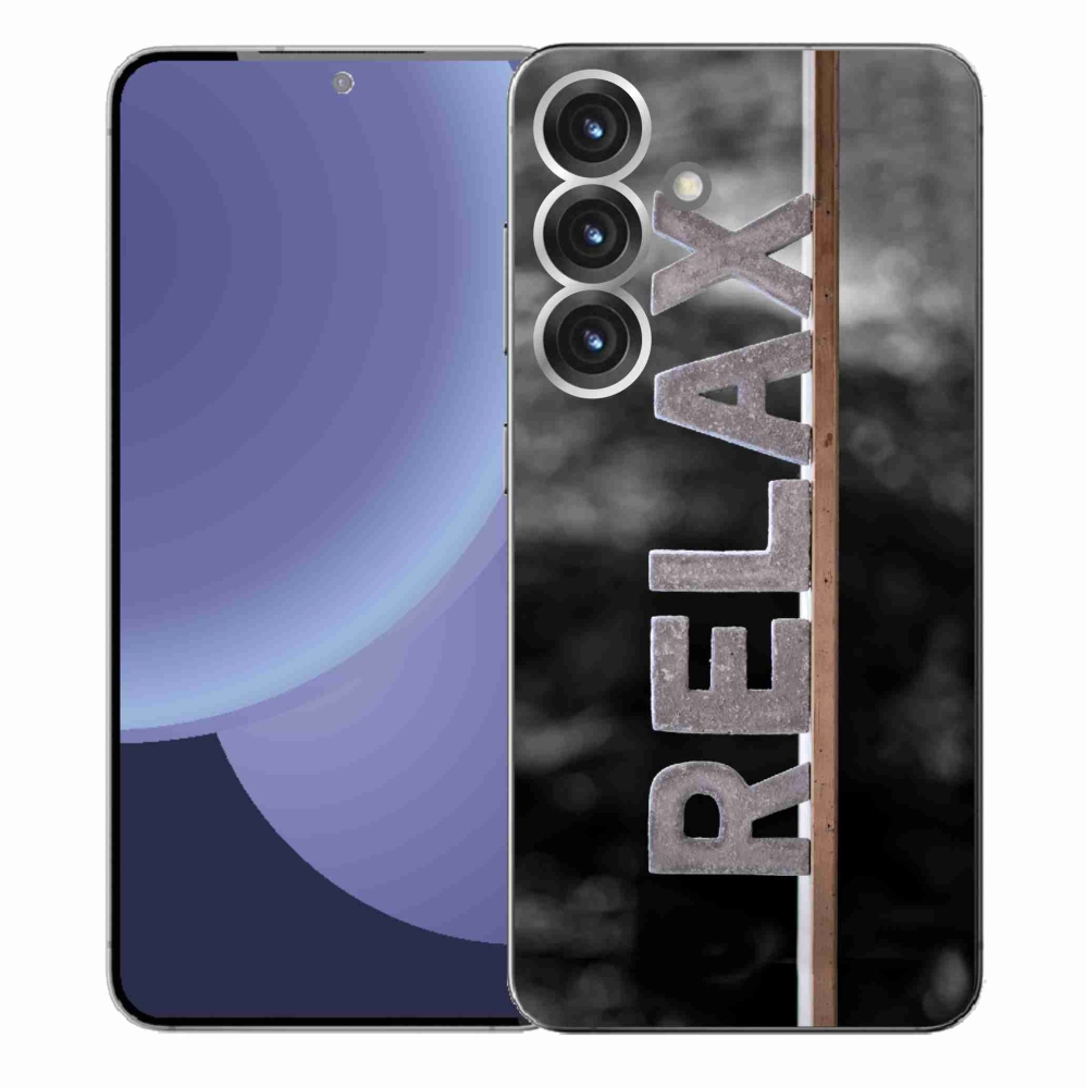Gelový kryt mmCase na Samsung Galaxy S25+ - relax 1