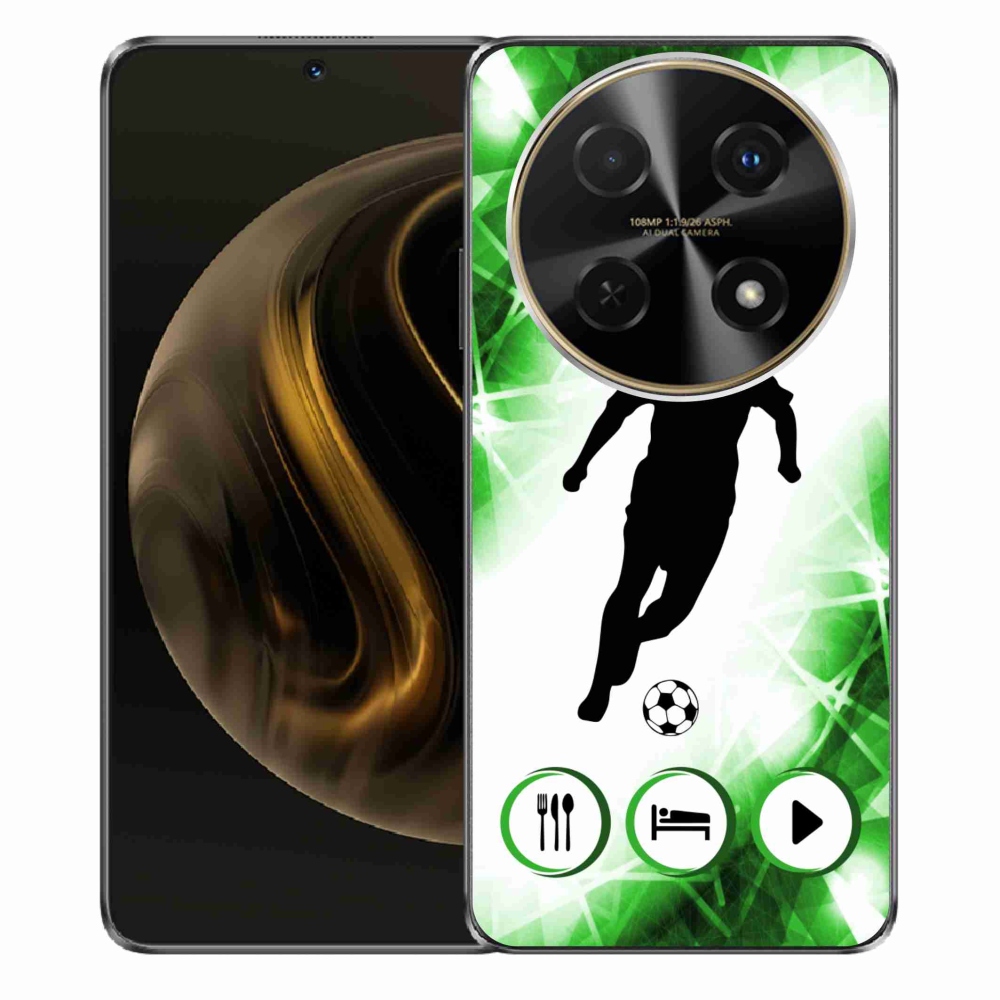 Gelový kryt mmCase na Huawei Nova 12i - fotbalista