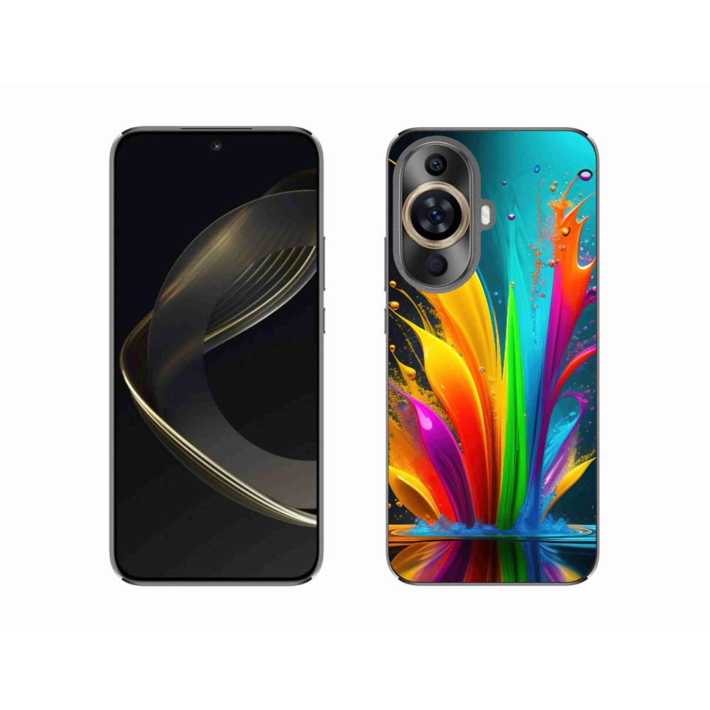 Gelový kryt mmCase na Huawei Nova 11 - abstraktní motiv 1