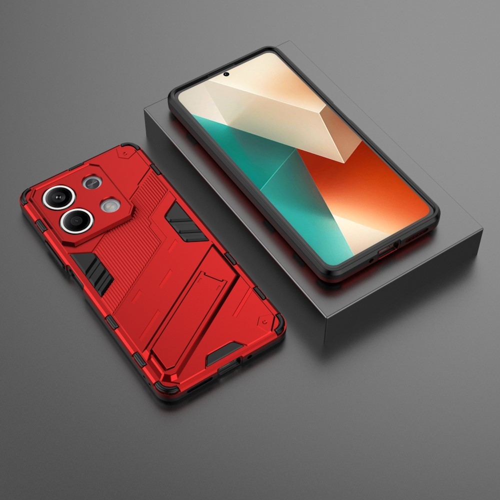 Armory odolný kryt na Xiaomi Redmi Note 13 5G - červený