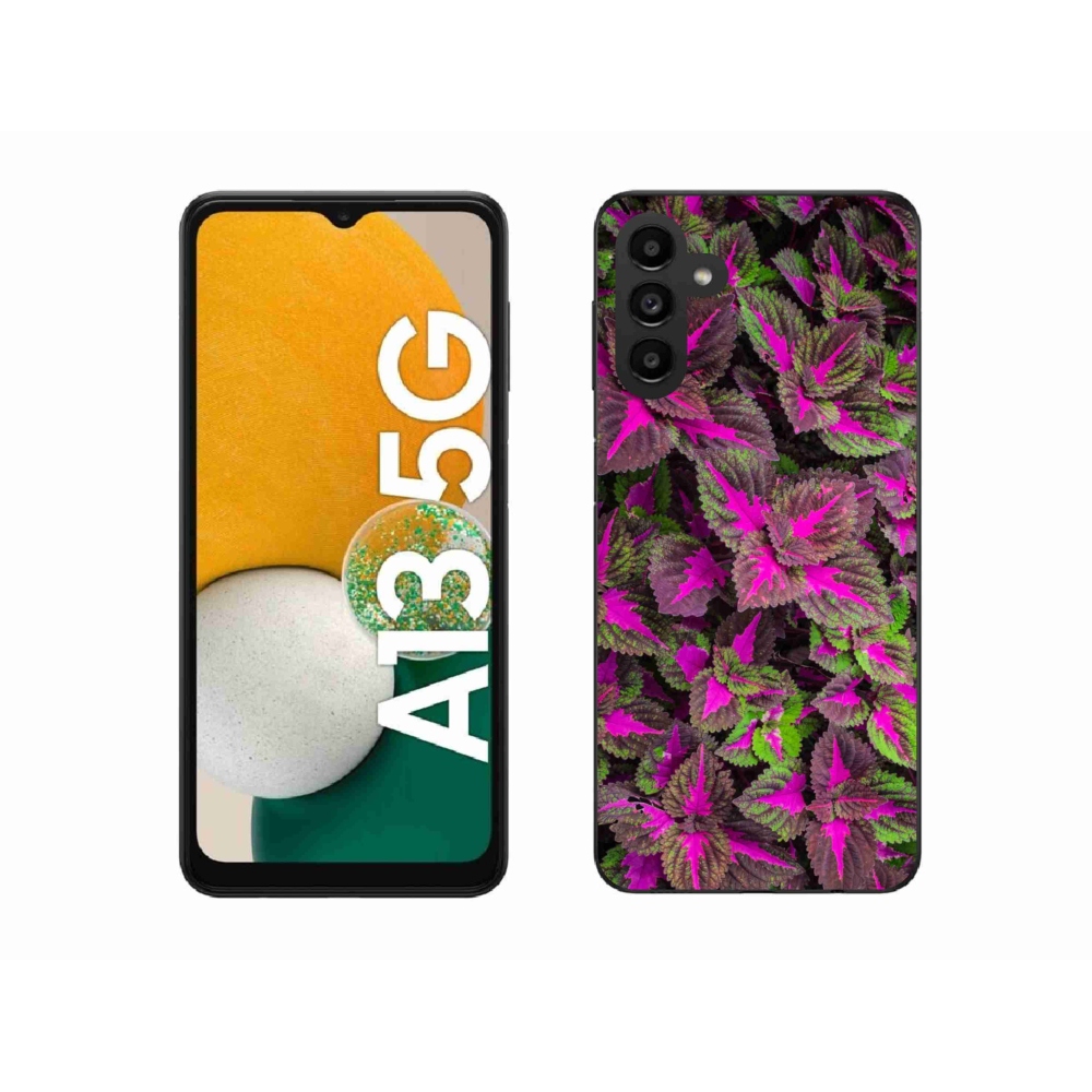 Gelový kryt mmCase na Samsung Galaxy A13 5G - květiny 10