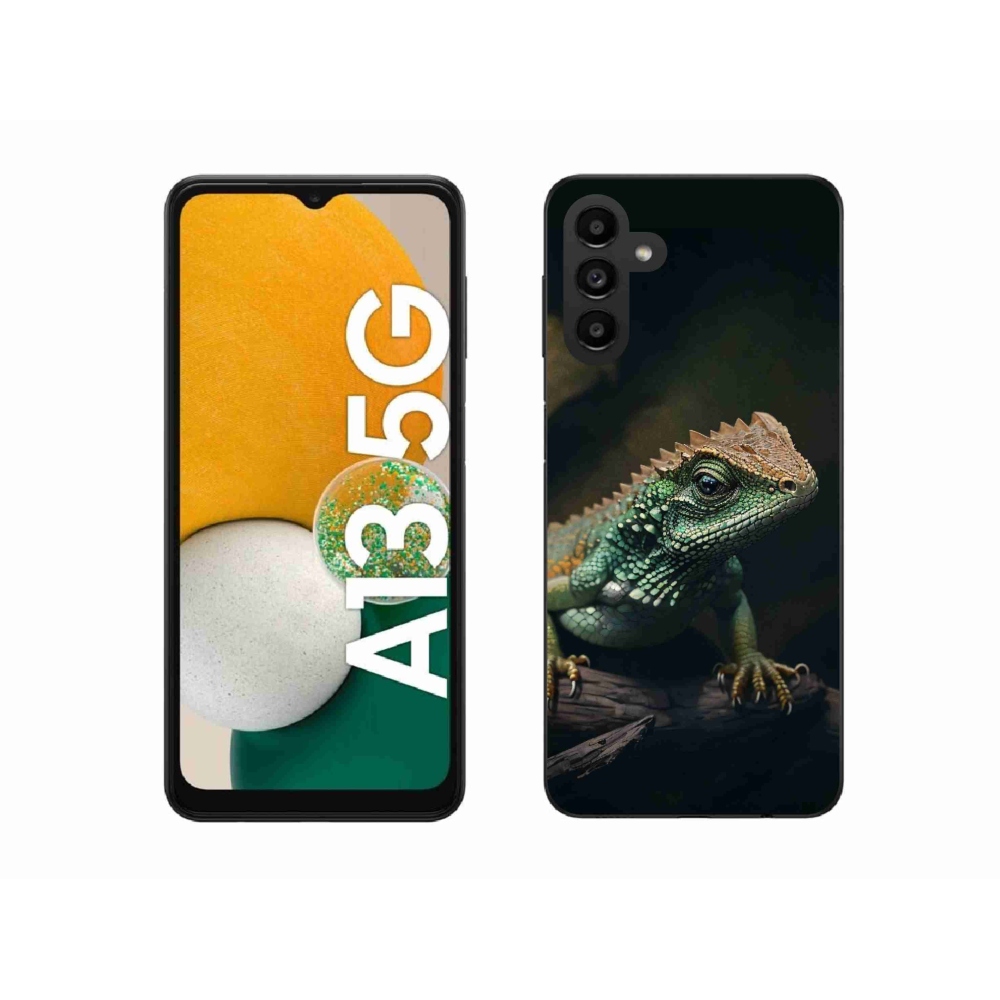Gelový kryt mmCase na Samsung Galaxy A13 5G - ještěr