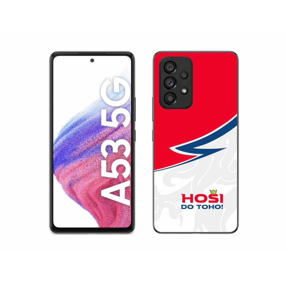 Gelový kryt mmCase na Samsung Galaxy A53 5G - hoši do toho