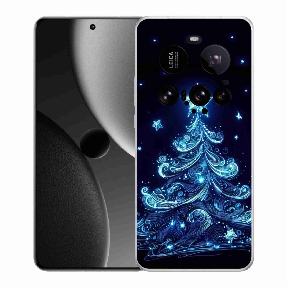 Gelový kryt mmCase na Xiaomi 15 Ultra - neonový vánoční stromek 4