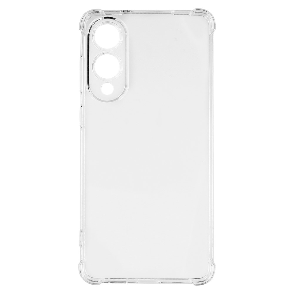 Průhledný gelový obal s vyztuženými rohy na Samsung Galaxy S25 Edge