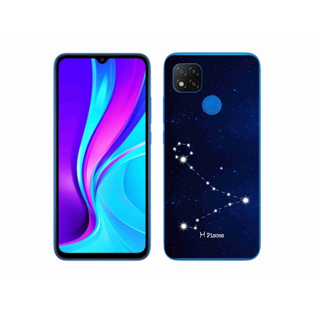 Gelový kryt mmCase na Xiaomi Redmi 9C - souhvězdí Ryby