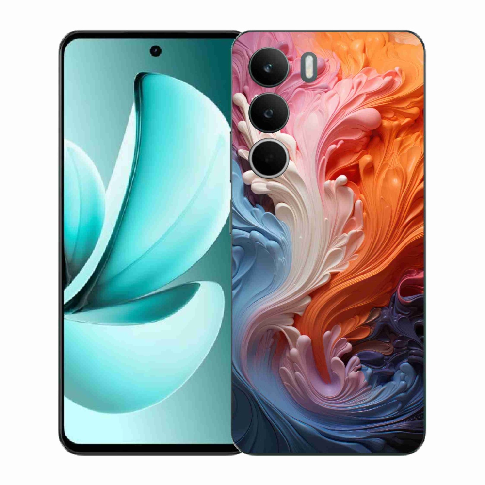 Gelový kryt mmCase na Realme C71 - abstraktní motiv 8