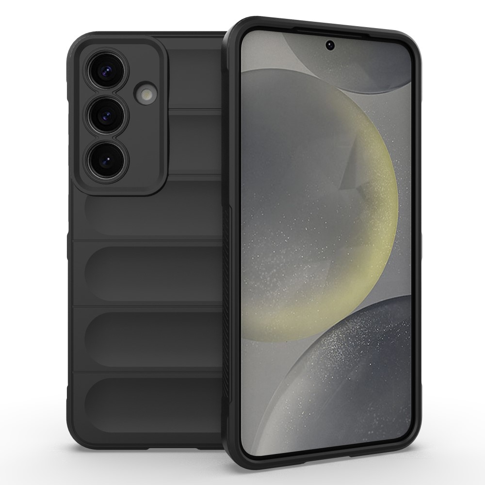 Rugg odolný gelový obal na Samsung Galaxy S25+ - černý