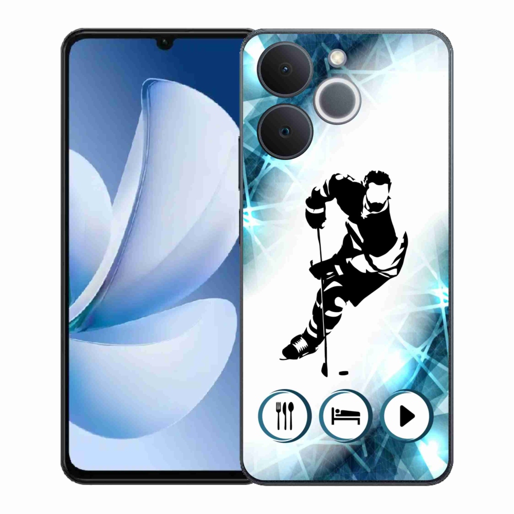 Gelový kryt mmCase na Realme Note 70T - hokej 1