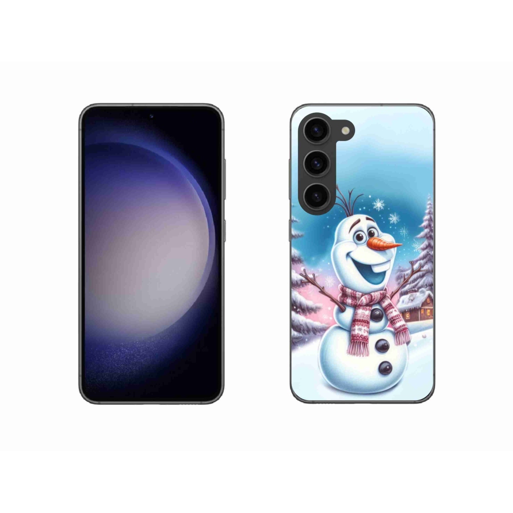 Gelový kryt mmCase na Samsung Galaxy S23 5G - ledové království