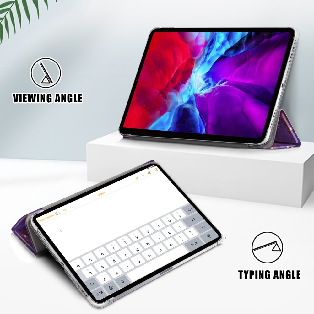 Patte chytré polohovatelné pouzdro na iPad Pro 12.9 (2020/21/22) - vesmír