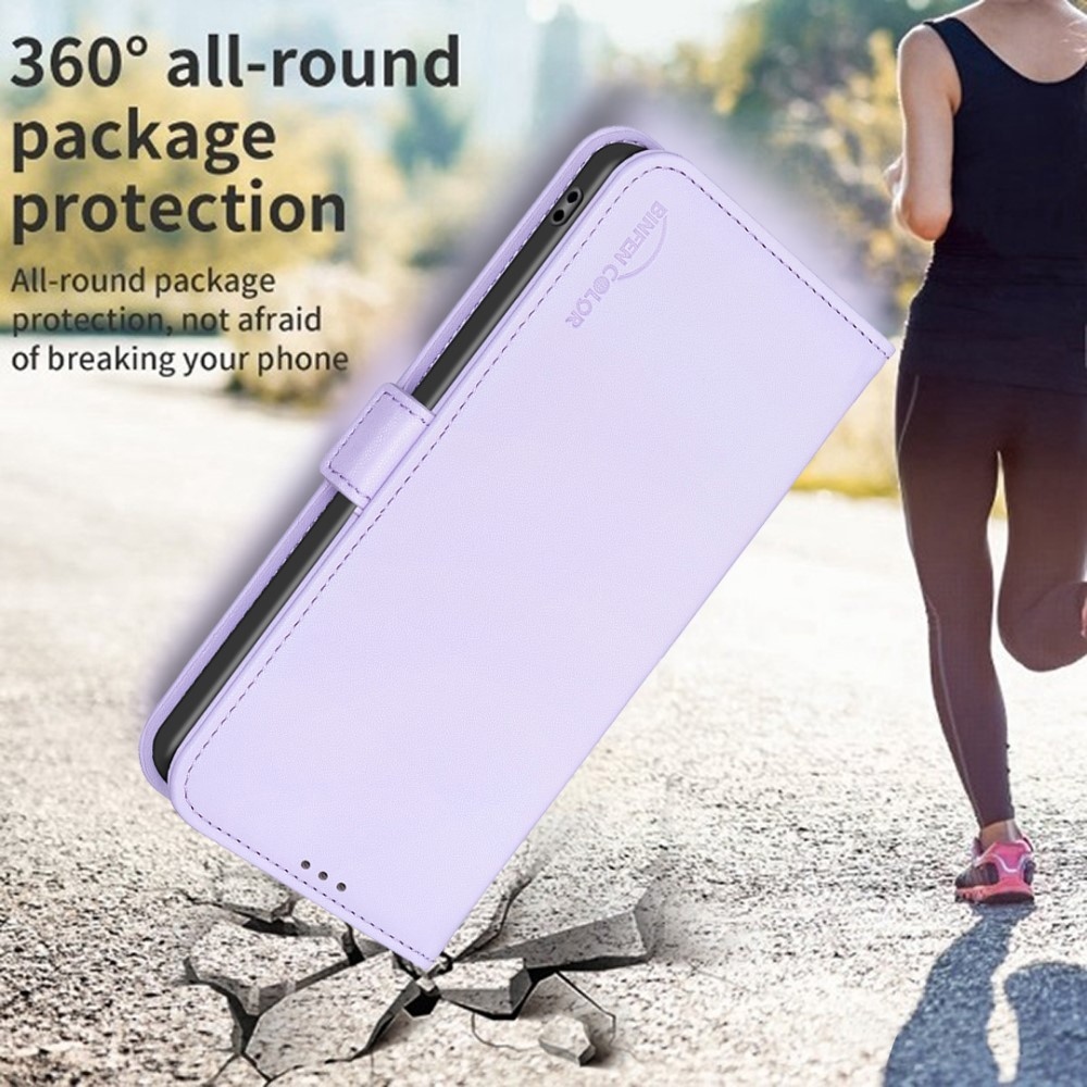 BNF knížkové pouzdro na Xiaomi Redmi 13 4G/Poco M6 4G - světlefialové