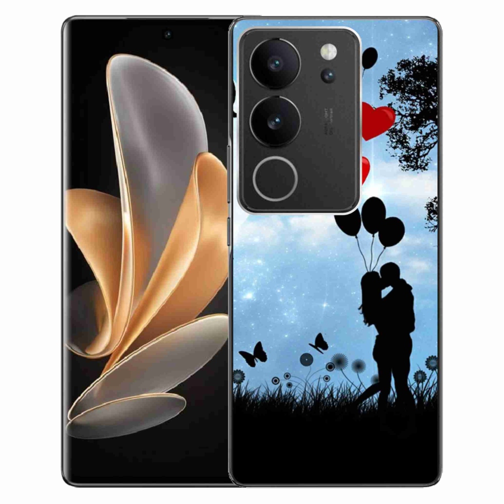 Gelový obal mmCase na Vivo V29 5G - zamilovaný pár