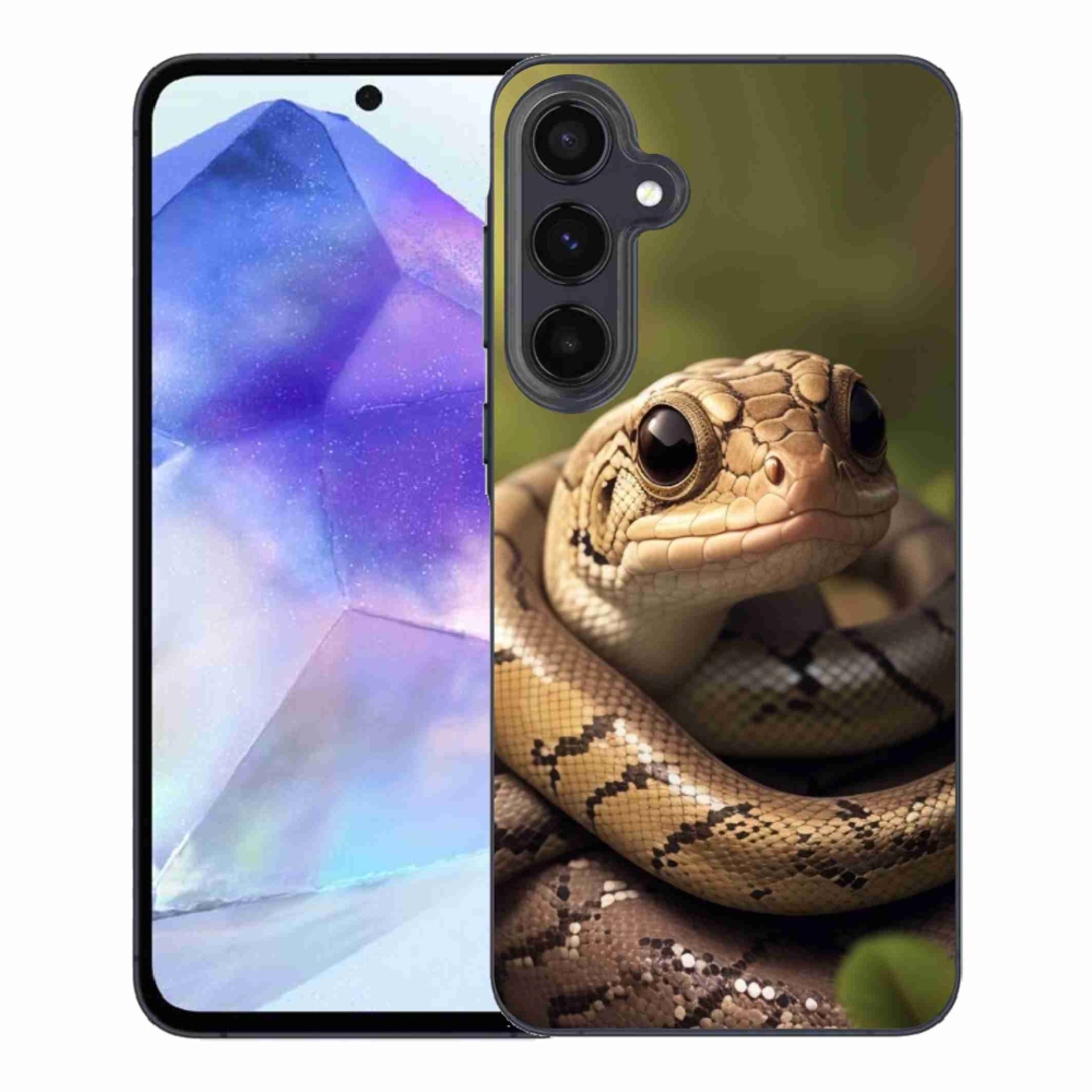Gelový kryt mmCase na Samsung Galaxy A55 5G - had 1