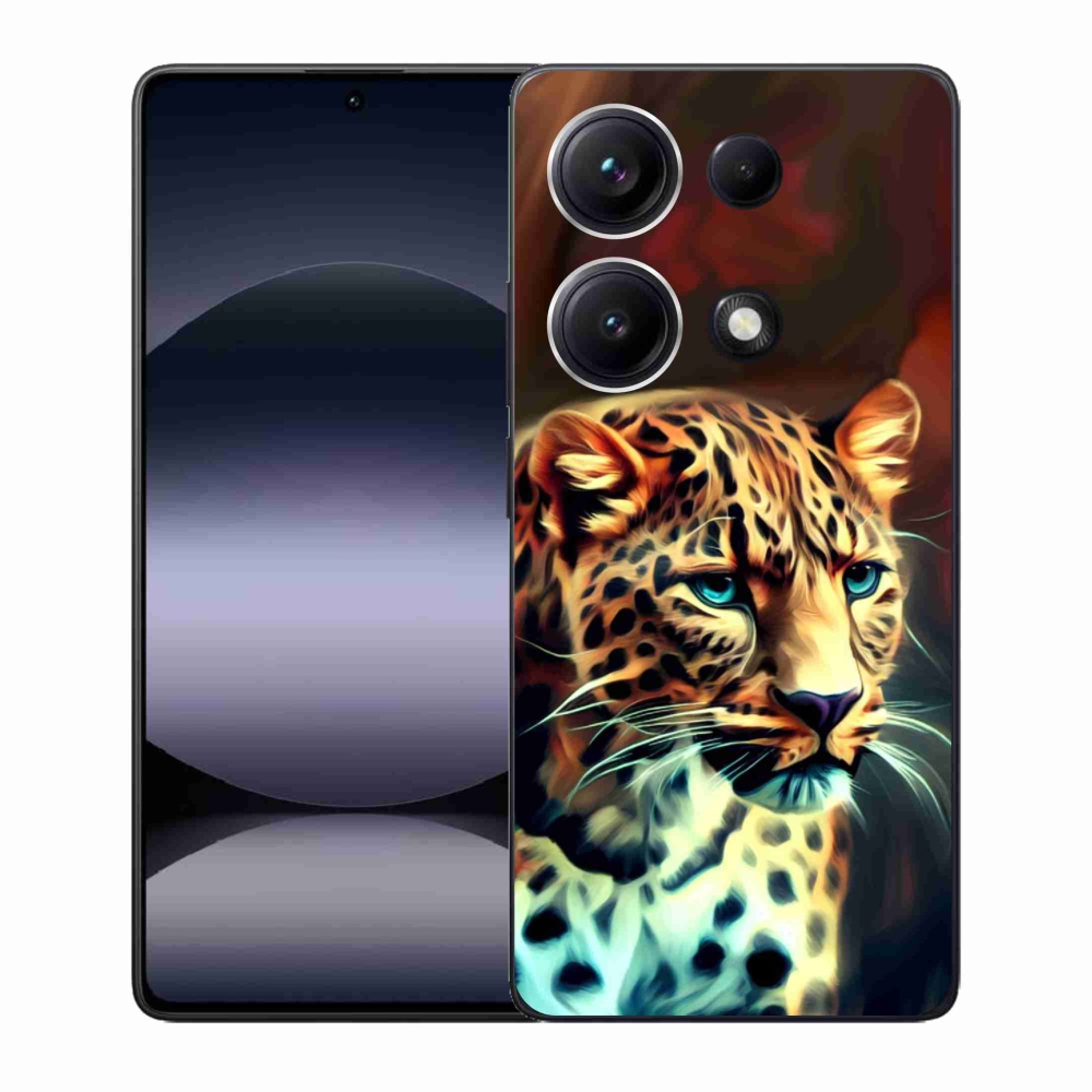 Gelový kryt mmCase na Xiaomi Redmi Note 14S - leopard