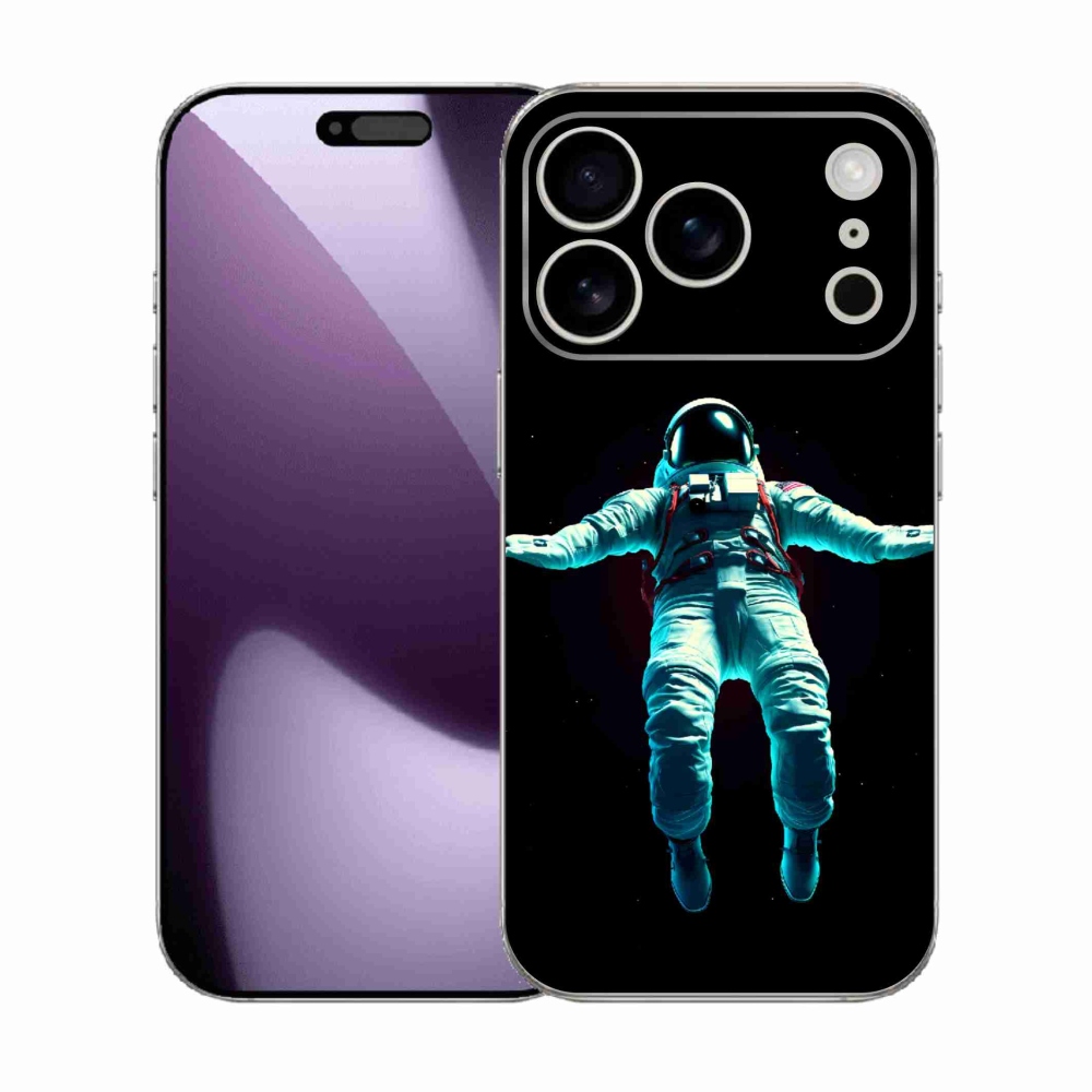 Gelový kryt mmCase na iPhone 17 Pro - kosmonaut