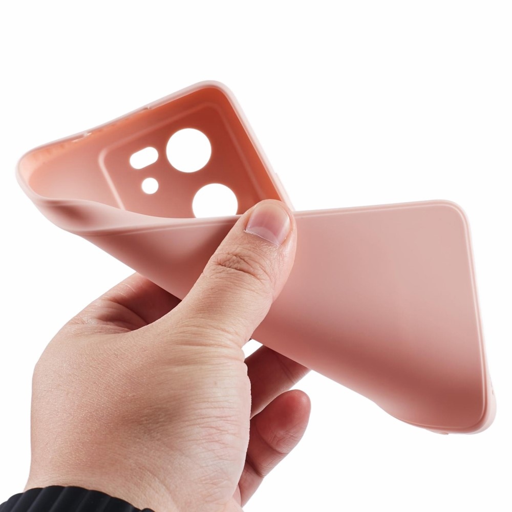 Edge gelový obal pro Xiaomi 13T/13T Pro - růžový