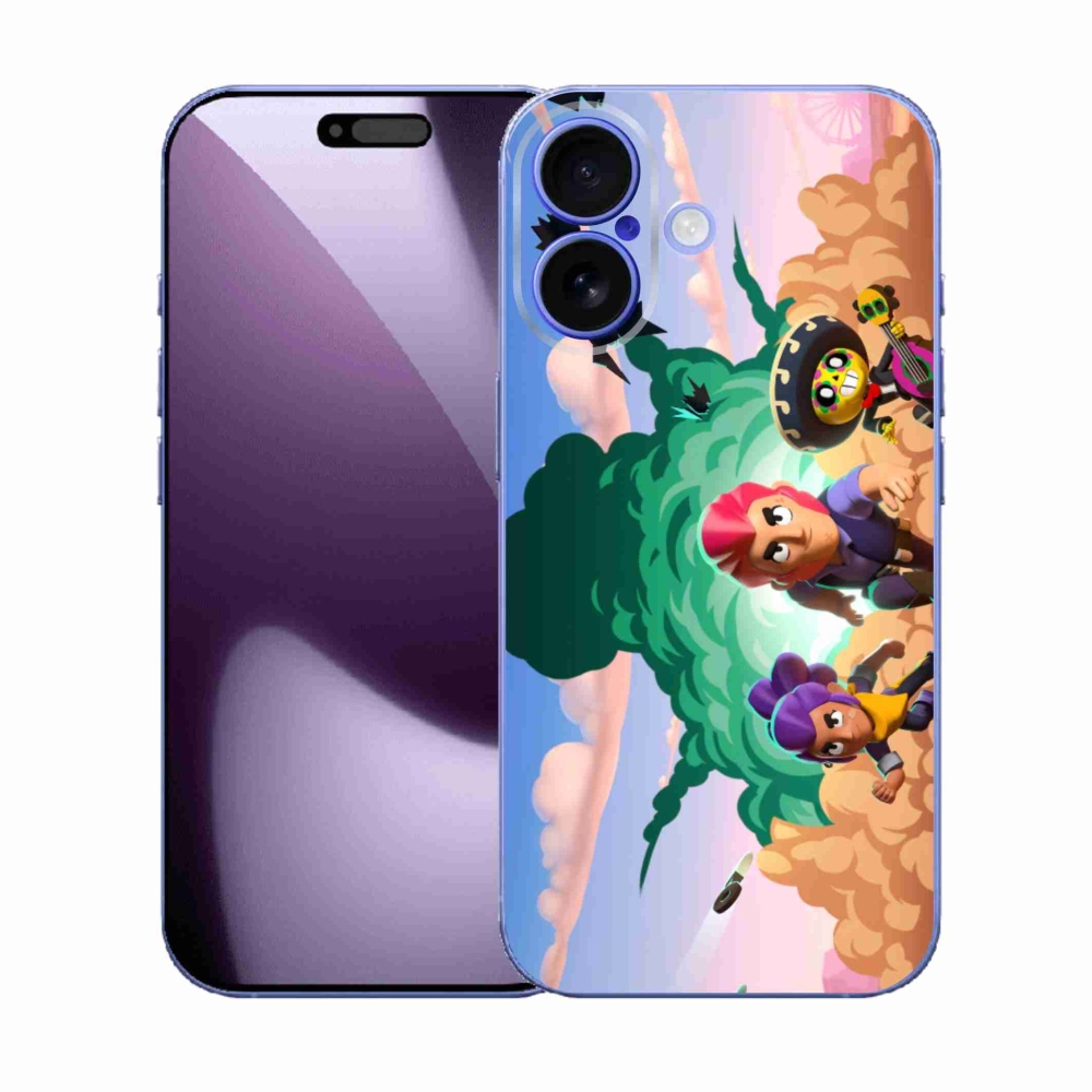 Gelový kryt mmCase na iPhone 17 - brawl stars