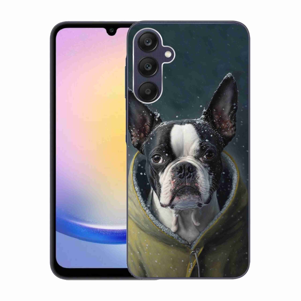 Gelový kryt mmCase na Samsung Galaxy A25 5G - buldoček