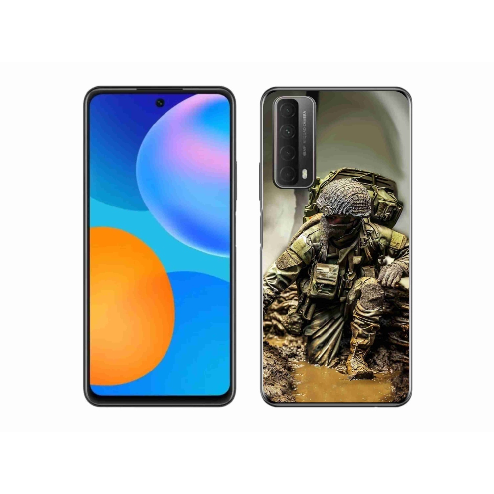 Gelový kryt mmCase na Huawei P Smart (2021) - voják