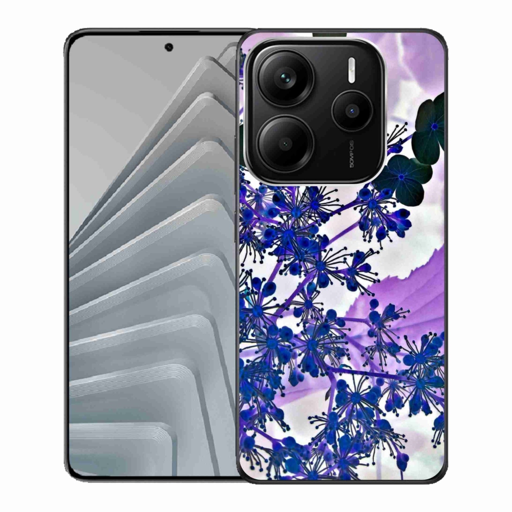 Gelový kryt mmCase na Xiaomi Redmi Note 14 5G - květ hortenzie