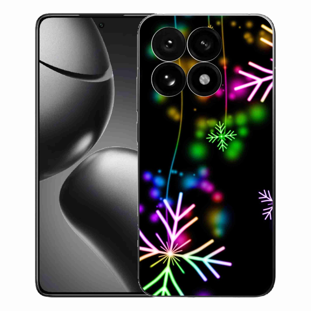 Gelový kryt mmCase na Xiaomi 15T - barevné vločky