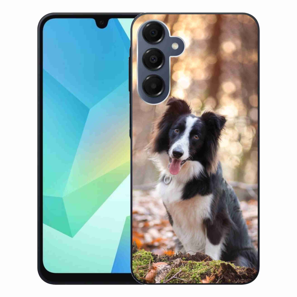 Gelový obal mmCase na Samsung Galaxy A16 4G/5G - border kolie 1
