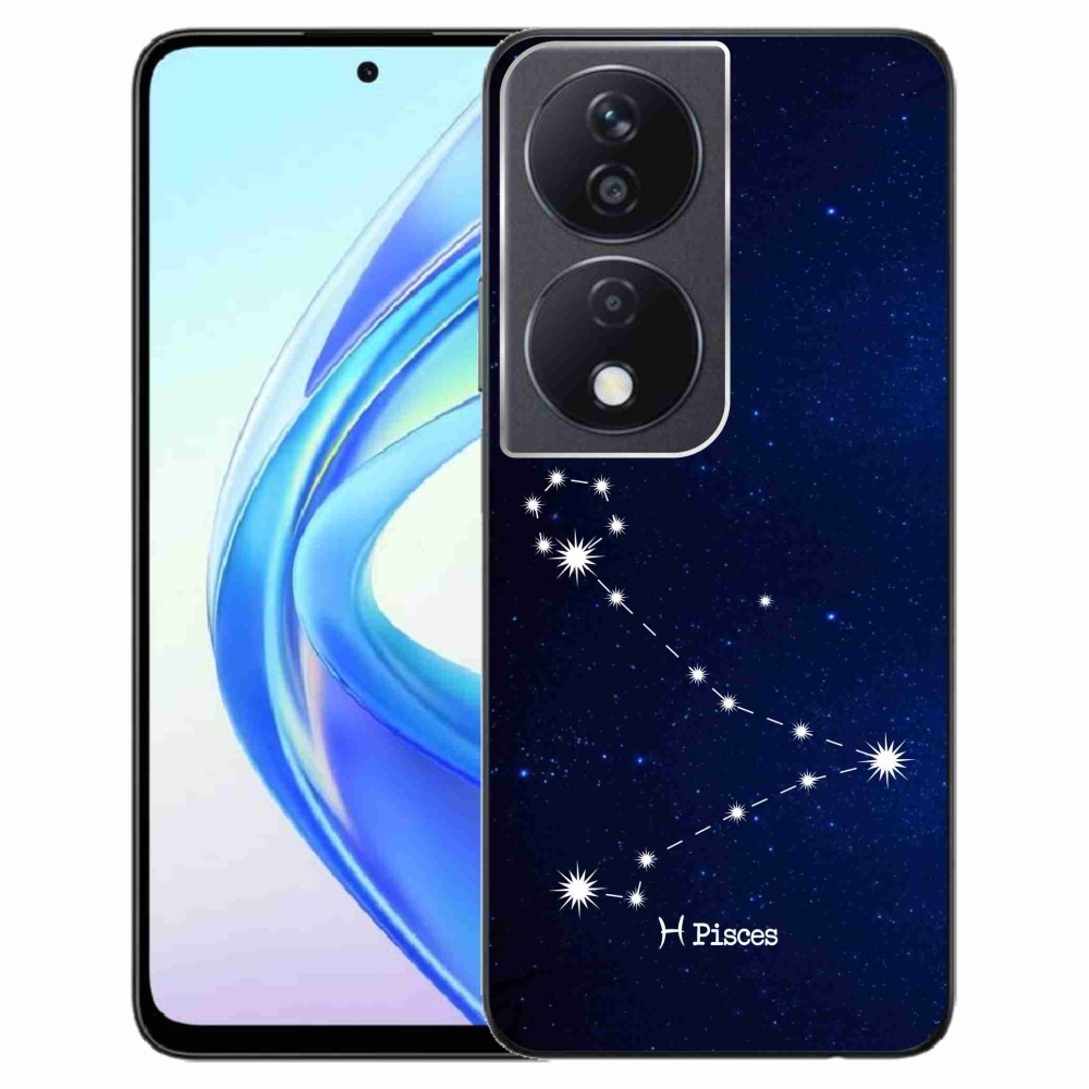 Gelový kryt mmCase na Honor X7b/Honor 90 Smart - souhvězdí Ryby