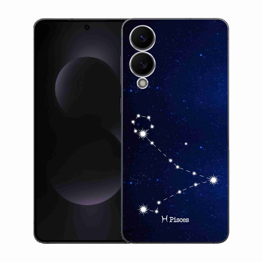 Gelový kryt mmCase na Samsung Galaxy S25 Edge - souhvězdí Ryby