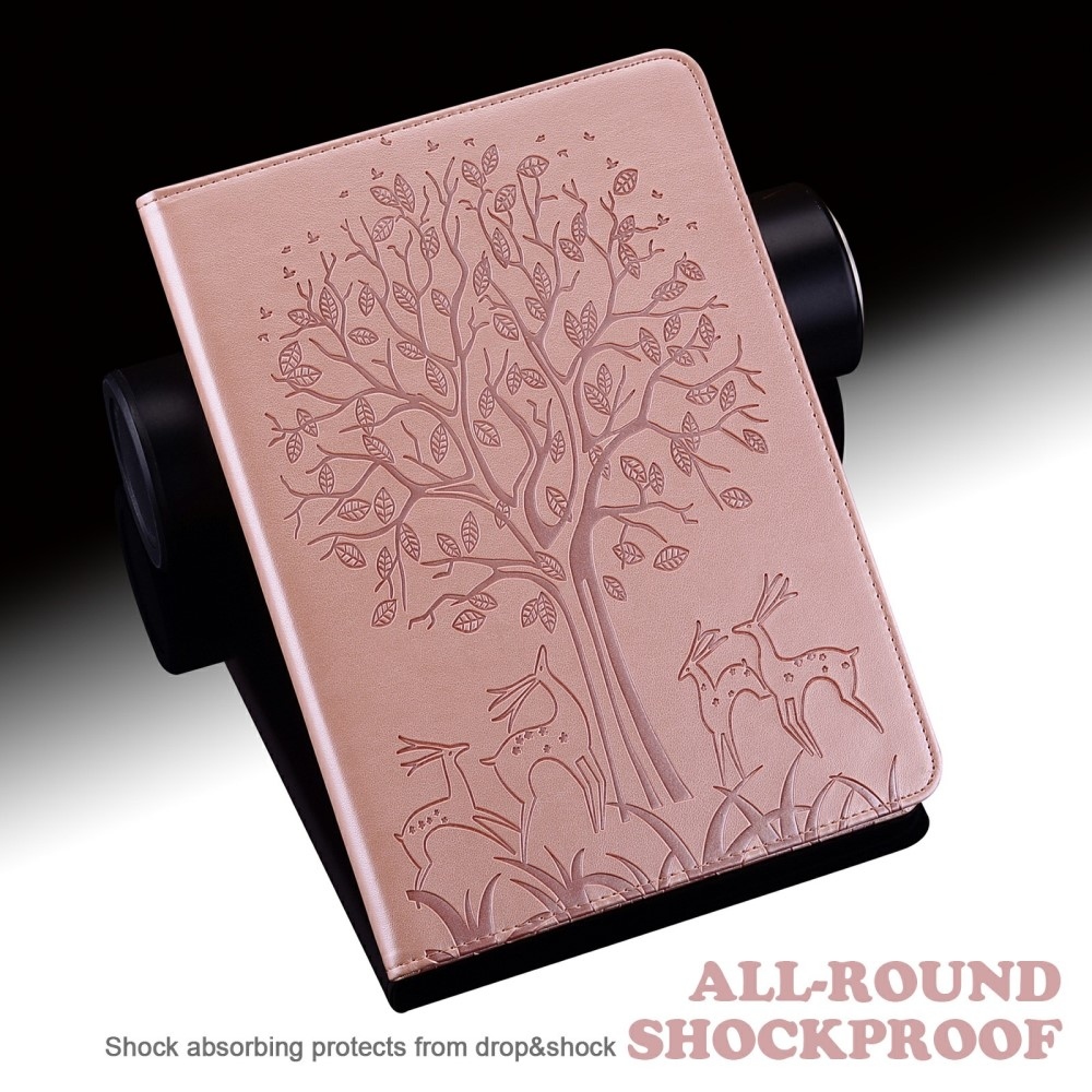Tree zavírací pouzdro na tablet Xiaomi Pad 7/7 Pro - růžovozlaté