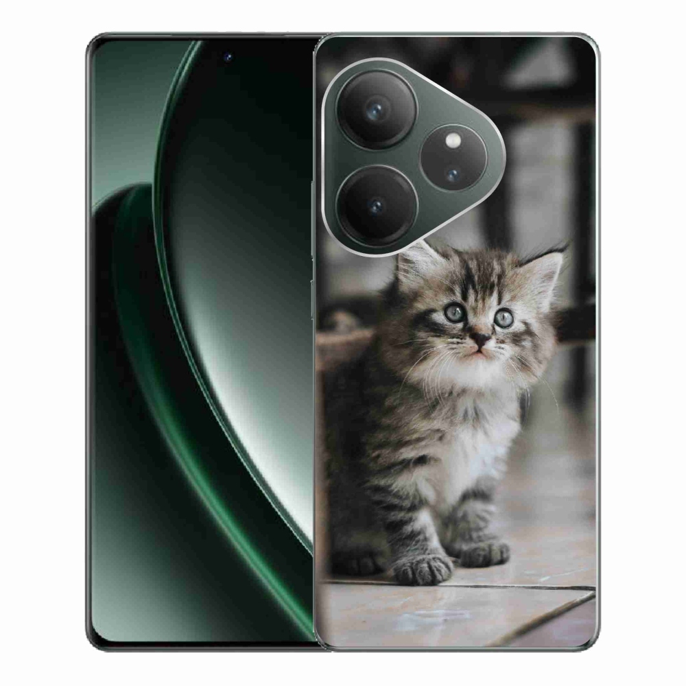 Gelový kryt mmCase na Realme GT 6 5G/GT 6T 5G - koťátko