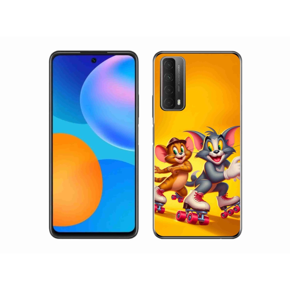 Gelový kryt mmCase na Huawei P Smart (2021) - tom a jerry