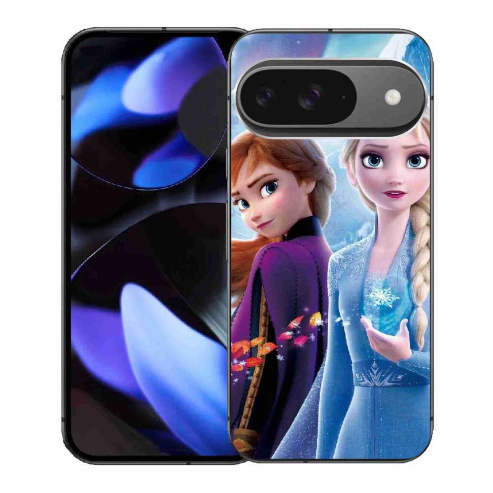 Gelový kryt mmCase na Google Pixel 9/9 Pro - ledové království 3