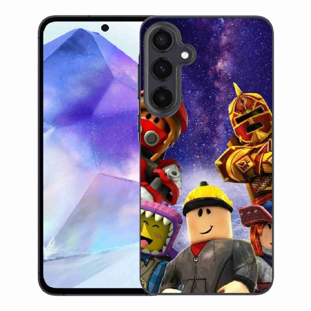 Gelový kryt mmCase na Samsung Galaxy A55 5G - roblox 3