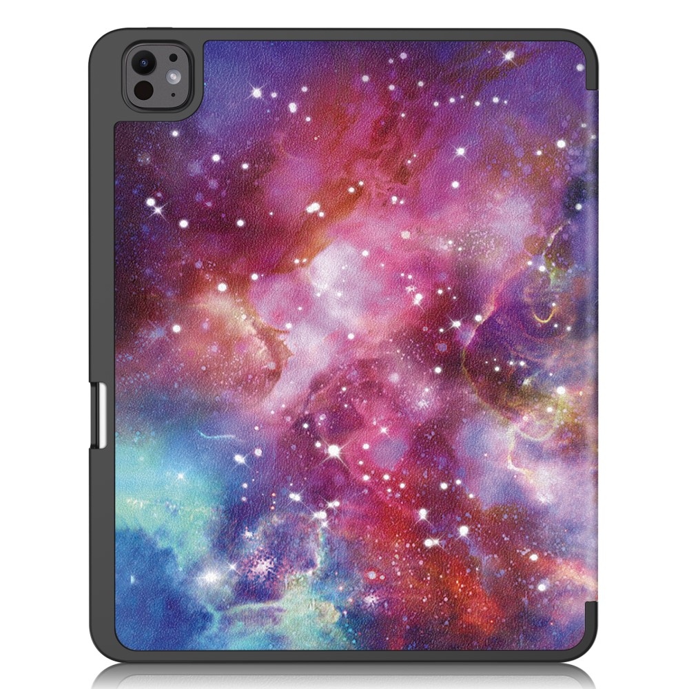 Patte zavírací pouzdro na iPad Pro 13 (2024) - vesmír