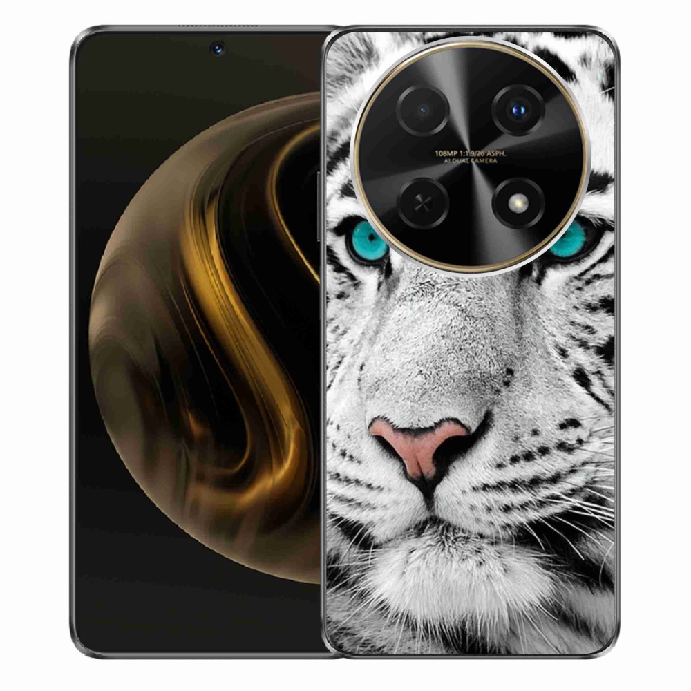 Gelový kryt mmCase na Huawei Nova 12i - bílý tygr