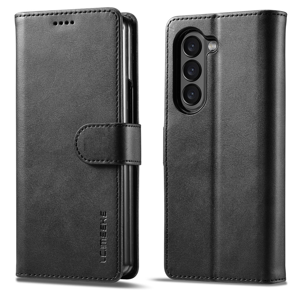 Imeeke knížkové pouzdro na Samsung Galaxy Z Fold5 5G - černé