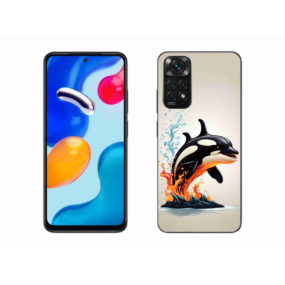 Gelový kryt mmCase na Xiaomi Redmi Note 11S 4G - kosatka