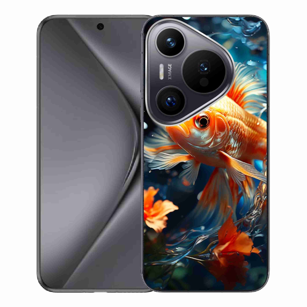 Gelový kryt mmCase na Huawei Pura 70 Pro - rybka