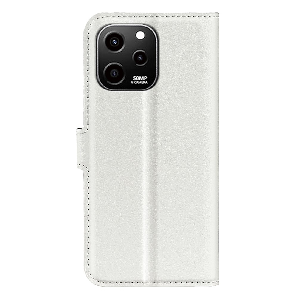 Litchi knížkové pouzdro na Huawei Nova Y61 - bílé