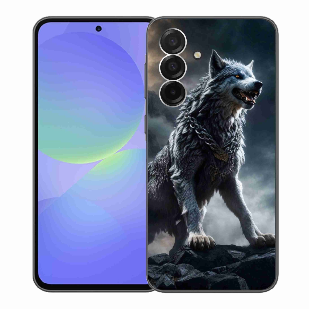 Gelový kryt mmCase na Samsung Galaxy A36 5G - vlk 1